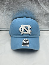 Load image into Gallery viewer, North Carolina Tar Heels NCAA '47 Brand Blue Clean Up Adjustable Hat - Casey's Sports Store