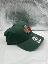 Load image into Gallery viewer, Miami Hurricanes NCAA '47 Brand Throwback Green Clean Up Adjustable Hat - Casey's Sports Store