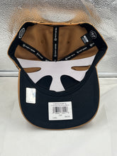 Load image into Gallery viewer, Chicago Blackhawks NHL '47 Brand Throwback Script Brown Hitch Adjustable Hat - Casey's Sports Store