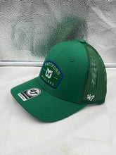 Load image into Gallery viewer, Hartford Whalers NHL '47 Brand Green Trucker Mesh Adjustable Snapback Hat - Casey's Sports Store