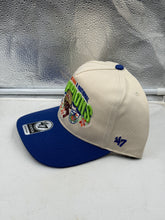 Load image into Gallery viewer, Close-up of the Florida State Seminoles FSU NCAA '47 Orange Bowl Natural TT Hitch Snapback Hat showcasing quality material and vibrant colors ideal for Florida State Seminoles hat enthusiasts.