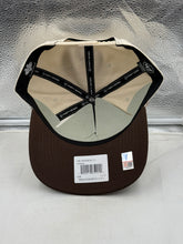 Load image into Gallery viewer, Texas Longhorns NCAA '47 Orange Bowl Natural TT Hitch Adjustable Snapback Hat modeled on a mannequin, capturing the essence of being a dedicated Texas Longhorns hat fan.