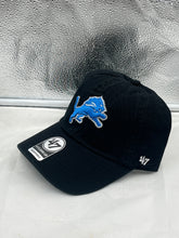 Load image into Gallery viewer, Detroit Lions NFL '47 Brand Black Clean Up Adjustable Hat - Casey's Sports Store