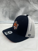 Load image into Gallery viewer, Auburn Tigers Throwback NCAA '47 Brand Blue Mesh Adjustable Snapback Hat - Casey's Sports Store