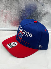 Load image into Gallery viewer, Chicago Cubs MLB '47 Brand Throwback Blue Two Tone Hitch Adjustable Snapback Hat - Casey's Sports Store
