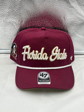 Load image into Gallery viewer, Florida State Seminoles FSU NCAA '47 Brand Red Script Hitch Adjustable Hat - Casey's Sports Store