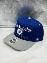 Load image into Gallery viewer, Los Angeles Dodgers MLB '47 Brand Throwback Blue Hitch Adjustable Snapback Hat - Casey's Sports Store