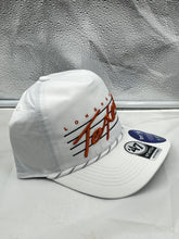 Load image into Gallery viewer, Texas Longhorns NCAA '47 Brand White Hitch Rope Adjustable Snapback Hat - Casey's Sports Store