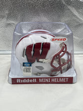 Load image into Gallery viewer, Wisconsin Badgers NCAA Riddell Speed White Mini Helmet - Casey's Sports Store