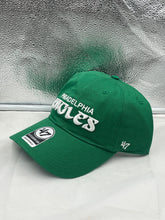 Load image into Gallery viewer, Philadelphia Eagles NFL '47 Brand Throwback Green Script Clean Up Adjustable Hat - Casey's Sports Store