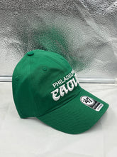 Load image into Gallery viewer, Philadelphia Eagles NFL '47 Brand Throwback Green Script Clean Up Adjustable Hat - Casey's Sports Store