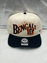 Load image into Gallery viewer, Cincinnati Bengals NFL '47 Brand Natural Wave Hitch Snapback Adjustable Hat - Casey's Sports Store