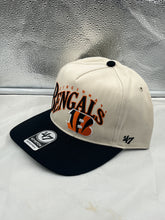 Load image into Gallery viewer, Cincinnati Bengals NFL '47 Brand Natural Wave Hitch Snapback Adjustable Hat - Casey's Sports Store