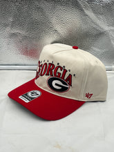 Load image into Gallery viewer, Georgia Bulldogs NCAA '47 Brand Throwback Beige Two Tone Hitch Adjustable Hat - Casey's Sports Store
