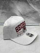 Load image into Gallery viewer, Georgia Bulldogs NCAA '47 Brand Throwback White Hitch Adjustable Snapback Hat - Casey's Sports Store