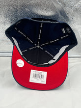 Load image into Gallery viewer, Atlanta Braves MLB '47 Brand Navy Script Hitch Adjustable Snapback Hat - Casey's Sports Store