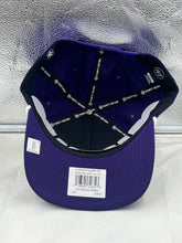 Load image into Gallery viewer, Los Angeles Lakers NBA '47 Brand Purple Hitch Script Snapback Adjustable Hat - Casey's Sports Store