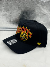Load image into Gallery viewer, Denver Nuggets NBA '47 Brand Black Hitch Wave Snapback Adjustable Hat - Casey's Sports Store
