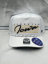 Load image into Gallery viewer, Iowa Hawkeyes NCAA '47 Brand White Hitch Rope Adjustable Snapback Hat - Casey's Sports Store