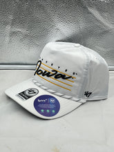 Load image into Gallery viewer, Iowa Hawkeyes NCAA '47 Brand White Hitch Rope Adjustable Snapback Hat - Casey's Sports Store