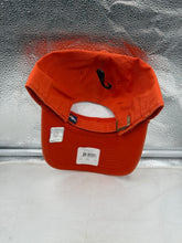 Load image into Gallery viewer, Denver Broncos NFL '47 Brand Orange Clean Up Adjustable Strapback Hat worn by a fan at a tailgate party.