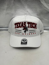 Load image into Gallery viewer, Texas Tech Red Raiders NCAA '47 Throwback White Hitch Adjustable Snapback Hat