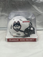 Load image into Gallery viewer, UCONN Huskies NCAA Riddell Speed White Mini Helmet - Casey's Sports Store