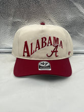 Load image into Gallery viewer, Alabama Crimson Tide NCAA '47 Brand Natural Wave Hitch Adjustable Snapback Hat - Casey's Sports Store