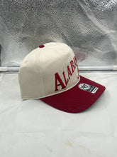 Load image into Gallery viewer, Alabama Crimson Tide NCAA '47 Brand Natural Wave Hitch Adjustable Snapback Hat - Casey's Sports Store