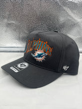 Load image into Gallery viewer, Miami Dolphins NFL '47 Brand Charcoal Wave Hitch Snapback Hat - Casey's Sports Store
