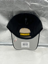 Load image into Gallery viewer, Side view of the Washington Commanders NFL '47 Brand Black MVP Adjustable Hat demonstrating its versatility and classic style.