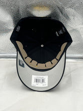 Load image into Gallery viewer, Close-up view of the Washington Commanders NFL '47 Brand Black MVP Adjustable Hat, highlighting its comfortable fit and quality materials for ultimate fan experience.