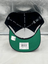 Load image into Gallery viewer, Side view of the Eagles Vs Patriots 2017 Super Bowl Dueling NFL '47 Black Hitch Adjustable Hat displaying its adjustable strap design and durable construction.