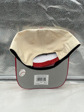 Load image into Gallery viewer, Philadelphia Phillies MLB '47 Brand Natural TT Hitch Adjustable Snapback Hat worn by a fan at a game, demonstrating style and comfort while supporting the Phillies.