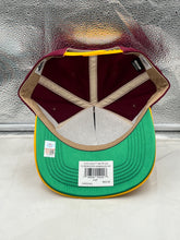 Load image into Gallery viewer, Detailed view of the Florida State Seminoles FSU NCAA '47 Throwback Red Hitch Adjustable Snapback Hat highlighting the adjustable snapback closure for a comfortable fit.