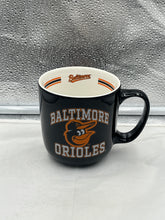 Load image into Gallery viewer, Baltimore Orioles MLB 15oz Coffee Mug showcasing the official team logo by Logo Brands, perfect for coffee, tea, and hot beverages.