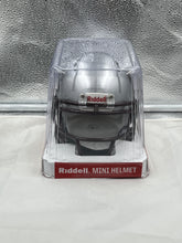Load image into Gallery viewer, Montana Grizzlies NCAA Riddell Speed Silver Mini Helmet - Casey's Sports Store