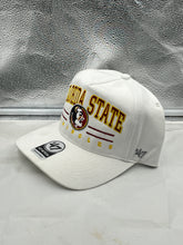 Load image into Gallery viewer, Florida State Seminoles FSU Throwback NCAA '47 Brand White Hitch Adjustable Hat - Casey's Sports Store
