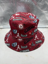 Load image into Gallery viewer, Alabama Crimson Tide NCAA NFL Shop Red Bucket Hat Size L/XL showcasing vibrant red color and team logo, perfect for fans looking for an Alabama Crimson Tide Bucket Hat.
