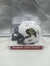 Load image into Gallery viewer, Colorado Buffaloes NCAA Riddell Speed White Mini Helmet - Casey's Sports Store