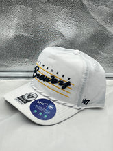 Load image into Gallery viewer, Milwaukee Brewers MLB '47 Brand White Script Hitch Rope Adjustable Snapback Hat - Casey's Sports Store