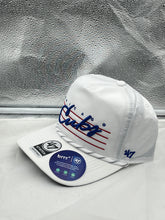 Load image into Gallery viewer, Chicago Cubs MLB '47 Brand White Script Hitch Rope Adjustable Snapback Hat - Casey's Sports Store