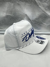 Load image into Gallery viewer, Los Angeles Dodgers MLB 47 Brand White Script Hitch Rope Adjustable Snapback Hat - Casey's Sports Store