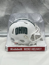 Load image into Gallery viewer, Ohio Bobcats NCAA Riddell Speed White Mini Helmet - Casey's Sports Store