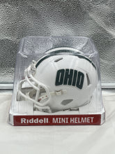 Load image into Gallery viewer, Ohio Bobcats NCAA Riddell Speed White Mini Helmet - Casey's Sports Store