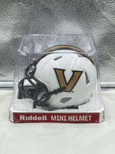 Load image into Gallery viewer, Vanderbilt Commodores NCAA Riddell Speed White Mini Helmet - Casey's Sports Store