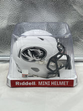 Load image into Gallery viewer, Missouri Tigers NCAA Riddell Speed White Alternate Mini Helmet - Casey's Sports Store