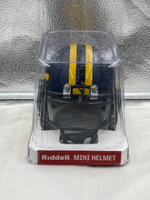 Load image into Gallery viewer, West Virginia Mountaineers NCAA Country Roads Riddell Speed Blue Mini Helmet - Casey's Sports Store