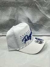 Load image into Gallery viewer, Kansas City Royals MLB '47 Brand White Script Hitch Rope Adjustable Snapback Hat - Casey's Sports Store