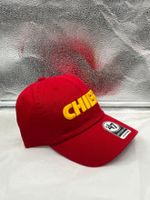 Load image into Gallery viewer, Kansas City Chiefs NFL '47 Brand Red Script Clean Up Adjustable Hat - Casey's Sports Store